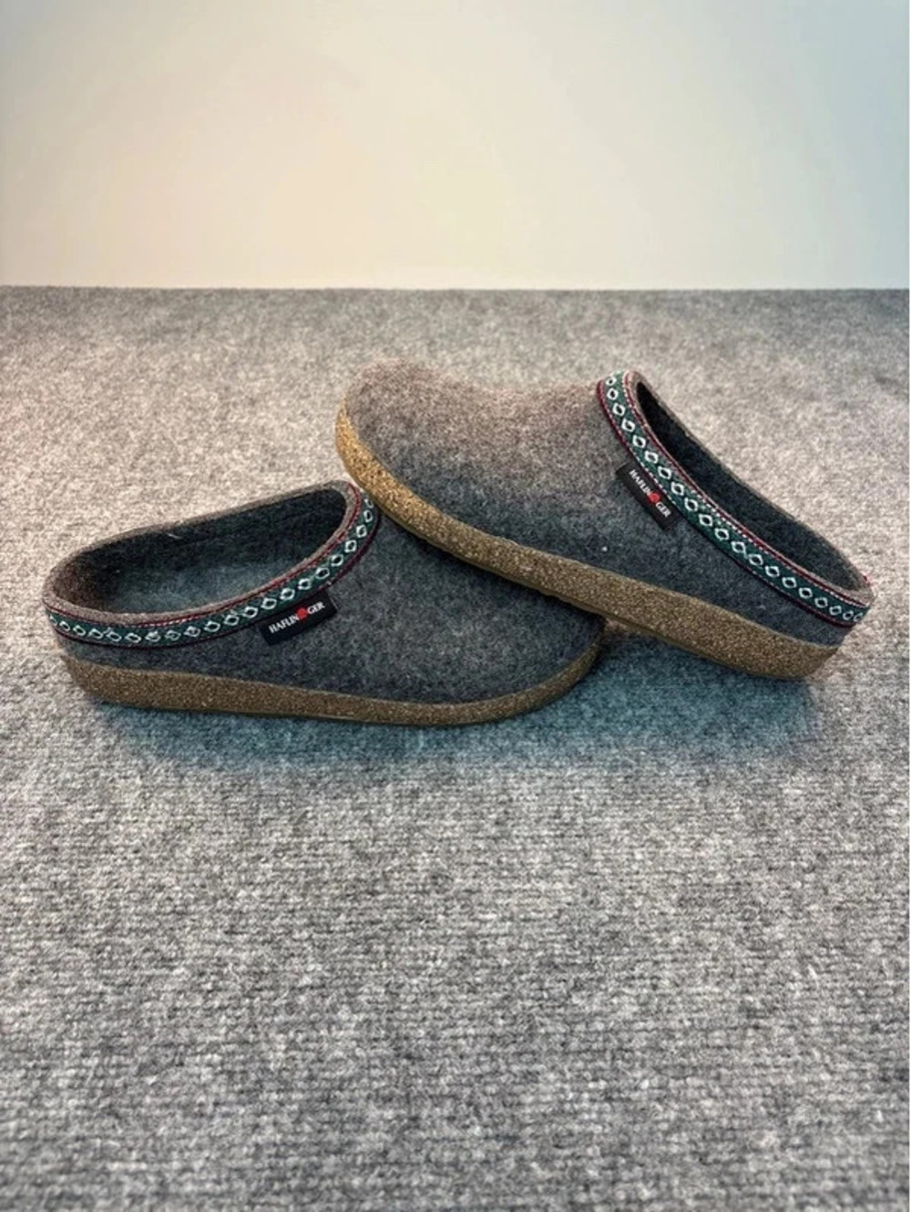 Haflinger Wool Mule Shoes Size 42